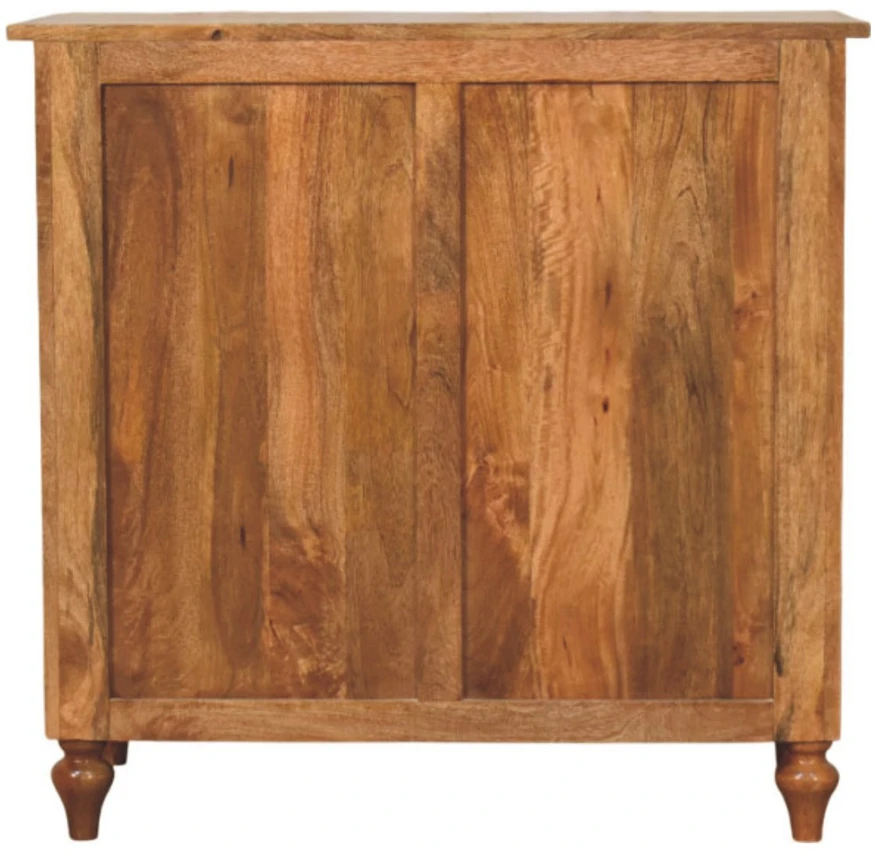 Artisan Furniture Spindle -Drawer mango medienos komoda su 3 stalčiais