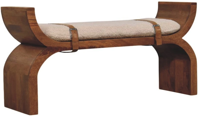 Artisan Furniture Stirrup Curve lenktų formų suoliukas