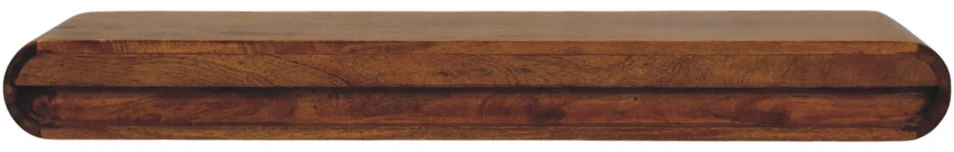 Artisan Furniture Trigubas Solis prie sienos montuojamas mango medienos konsolinis staliukas