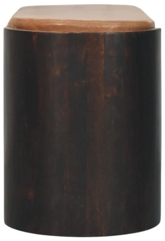 Artisan Furniture Valencia Leather Shoe mango medienos suoliukas