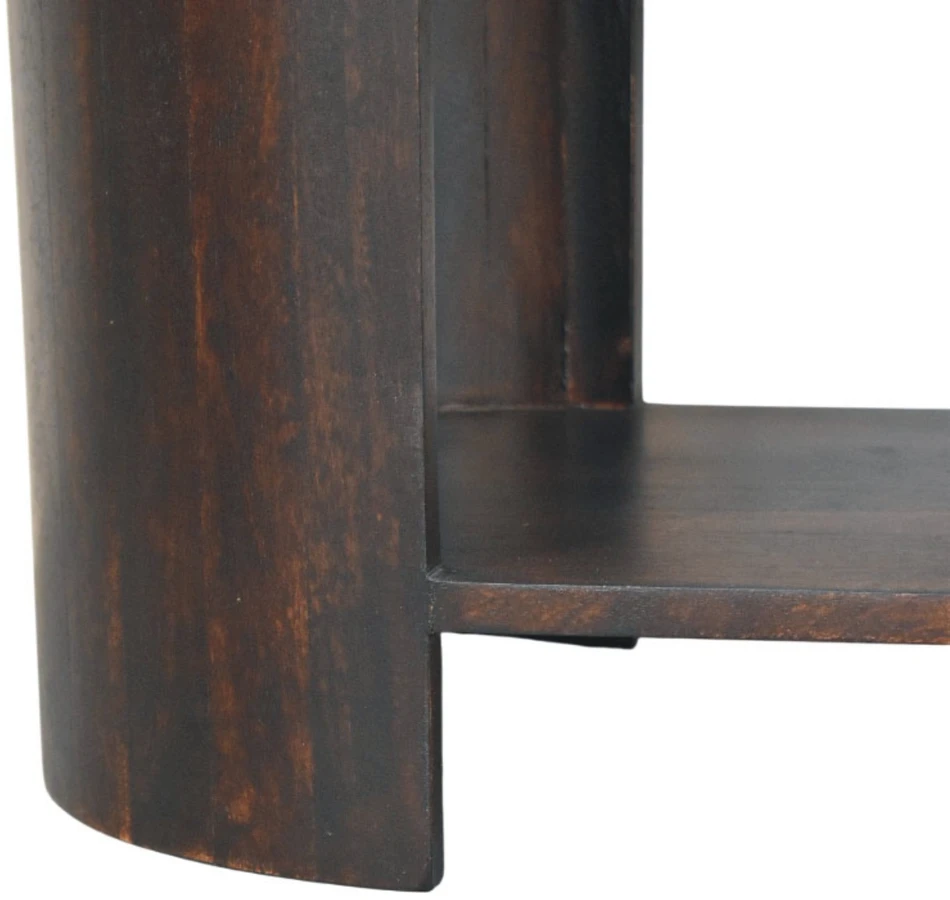 Artisan Furniture Valencia Leather Shoe mango medienos suoliukas
