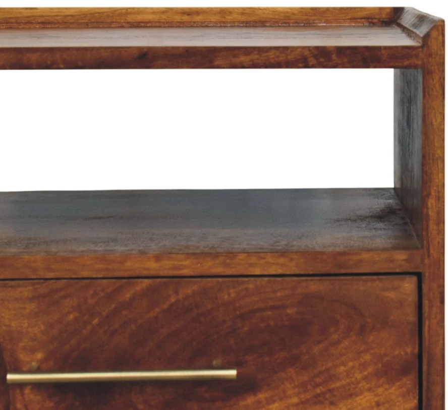 Artisan Furniture Valenza mango medienos naktinis staliukas