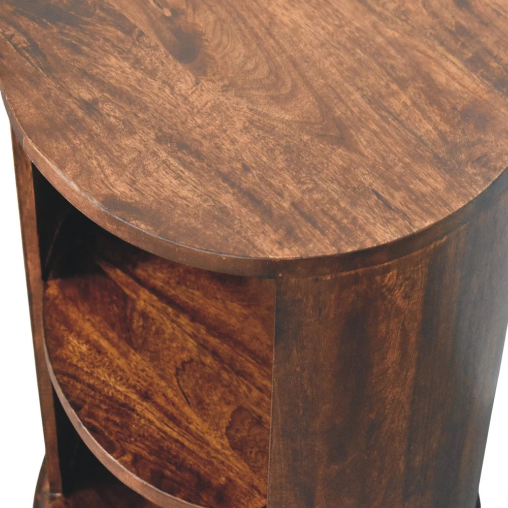 Artisan Furniture Ventura mango medienos šoninis staliukas