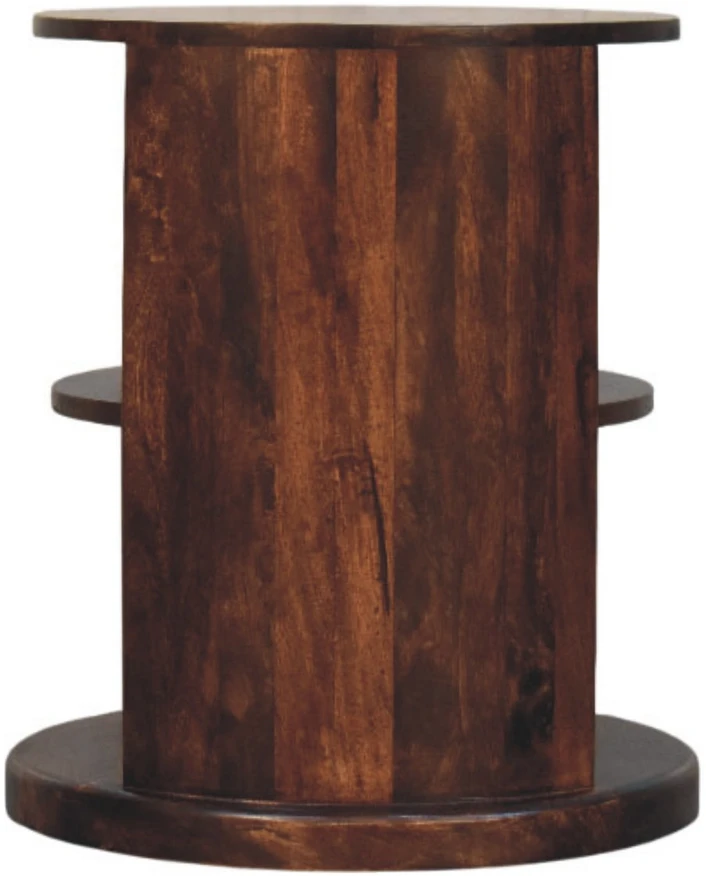 Artisan Furniture Ventura mango medienos šoninis staliukas