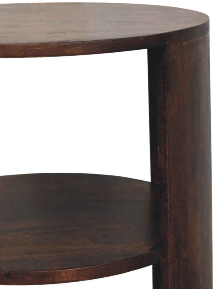 Artisan Furniture Ventura mango medienos šoninis staliukas