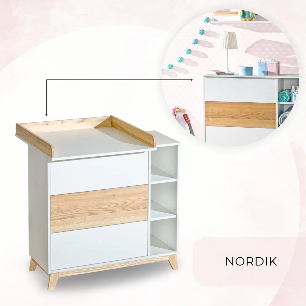ATB Komoda su vystymo stalu Nordic