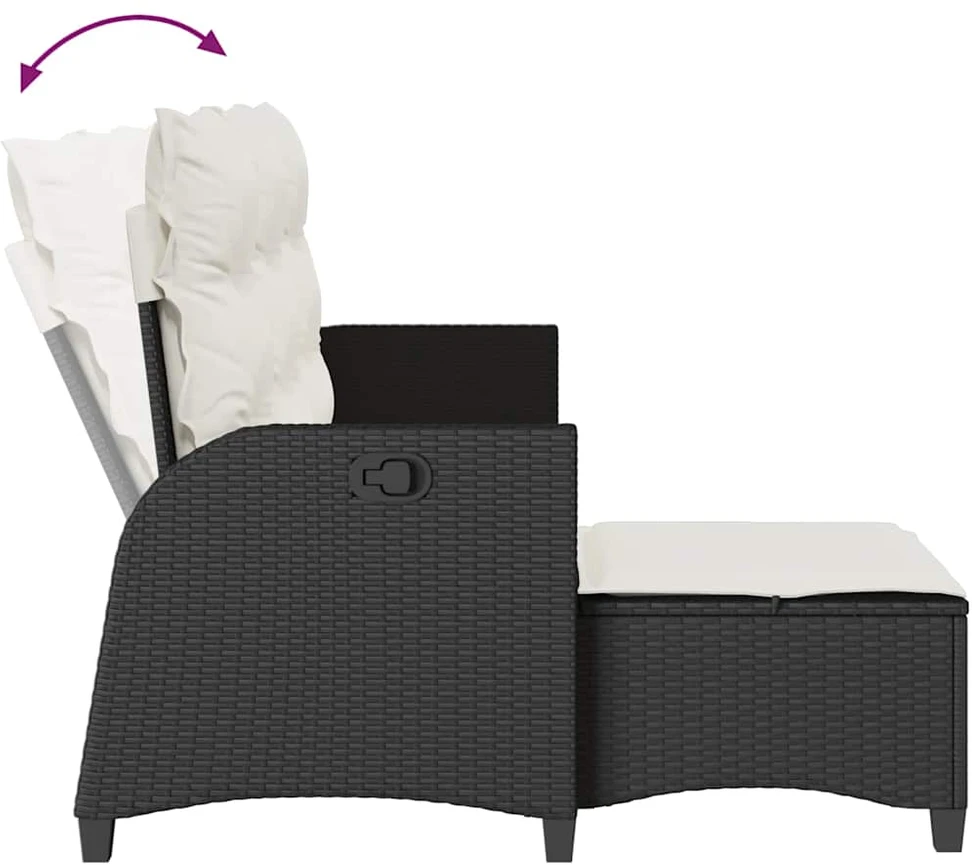 Atlošiama sodo sofa su pagalvėlėmis L formos smėlio juodas