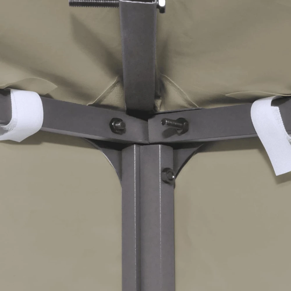 Atsarginis pavėsinės uždangalas, smėlio, 310g/m², 3x4m