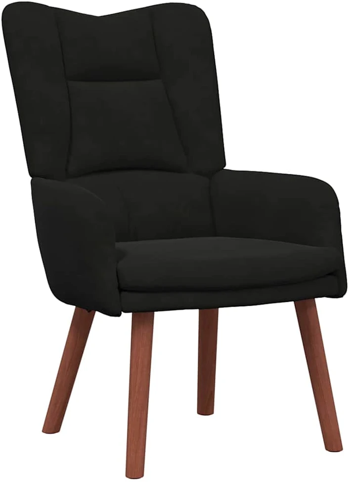 Fotelis krėslas Juoda 63 x 67 x 94 cm Aksomas