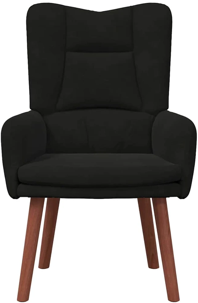 Fotelis krėslas Juoda 63 x 67 x 94 cm Aksomas