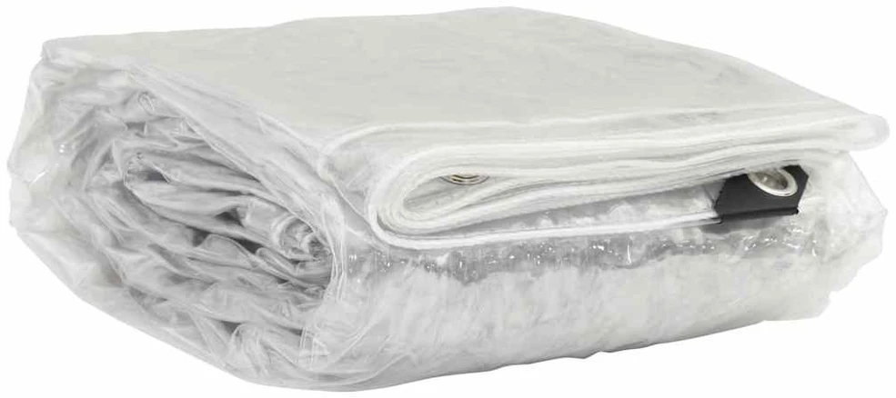 augalų dangtis su kilpomis 3x6 m PVC