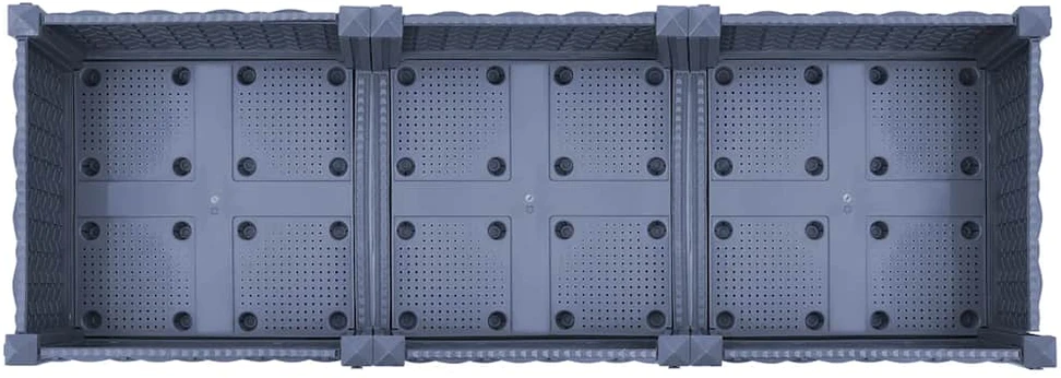 Aukštas lovelis, 120x40x23cm, polipropilenas