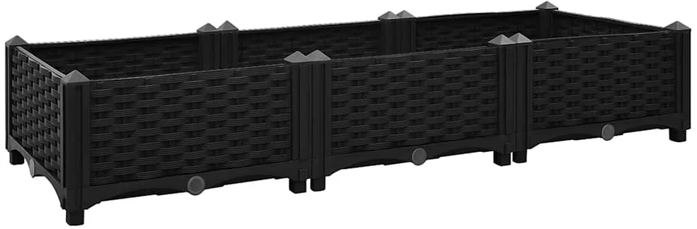 Aukštas lovelis, 120x40x23cm, polipropilenas