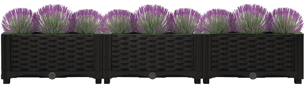 Aukštas lovelis, 120x40x23cm, polipropilenas
