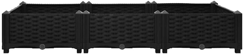 Aukštas lovelis, 120x40x23cm, polipropilenas