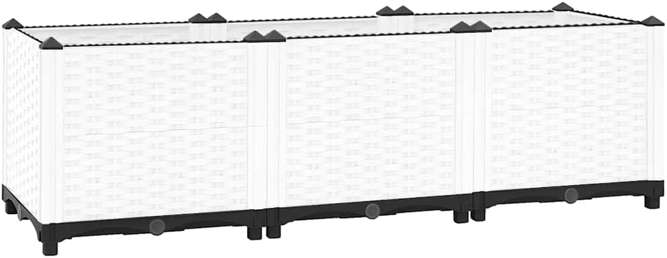 Aukštas lovelis, 120x40x38 cm, polipropilenas