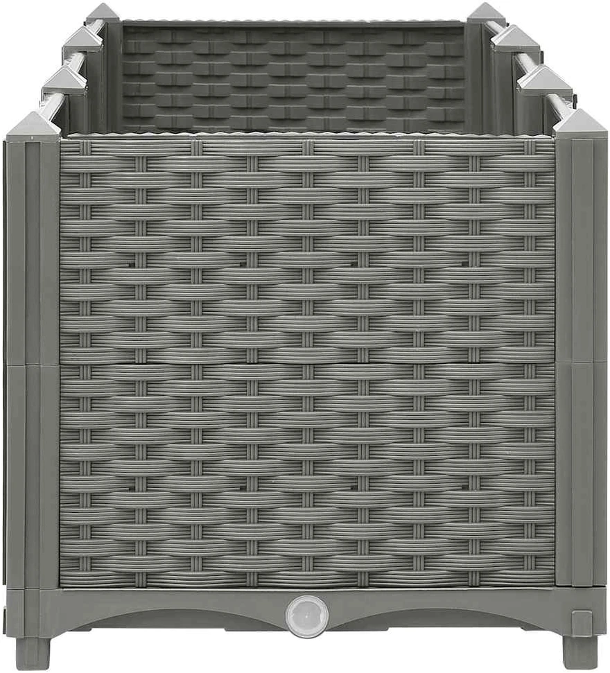 Aukštas lovelis, 120x40x38 cm, polipropilenas