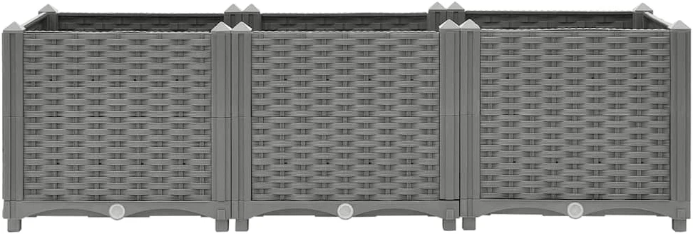 Aukštas lovelis, 120x40x38 cm, polipropilenas