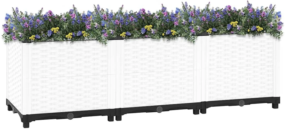 Aukštas lovelis, 120x40x38 cm, polipropilenas