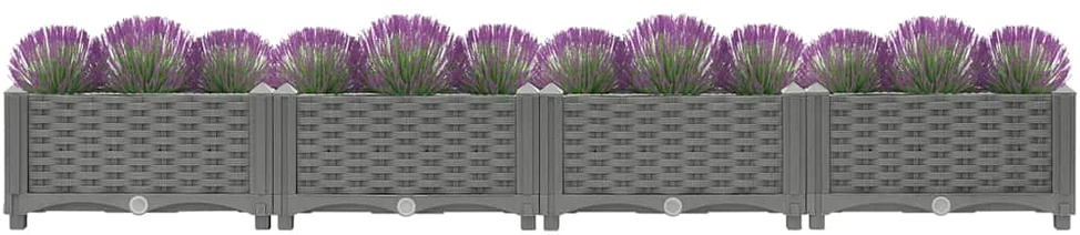 Aukštas lovelis, 160x40x23 cm, polipropilenas