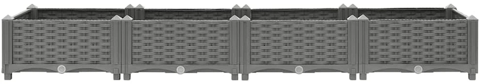 Aukštas lovelis, 160x40x23 cm, polipropilenas