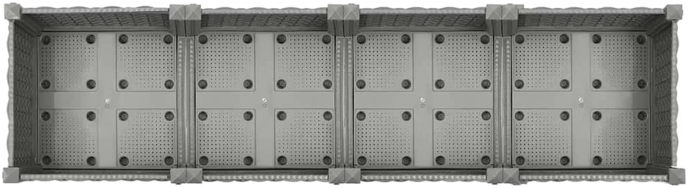 Aukštas lovelis, 160x40x23 cm, polipropilenas