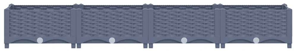 Aukštas lovelis, 160x40x23cm, polipropilenas
