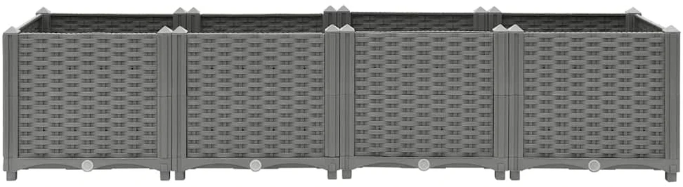 Aukštas lovelis, 160x40x38 cm, polipropilenas