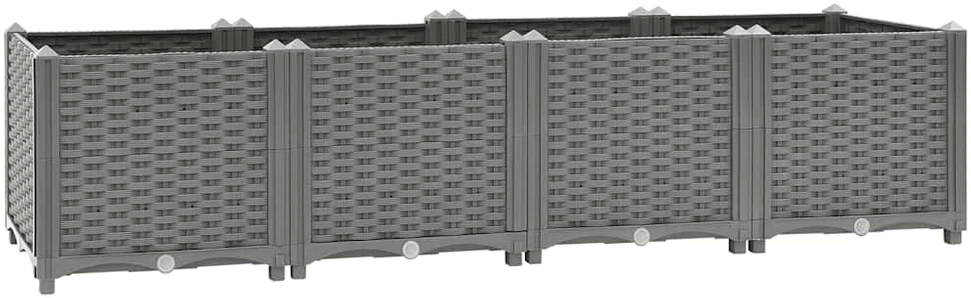Aukštas lovelis, 160x40x38 cm, polipropilenas