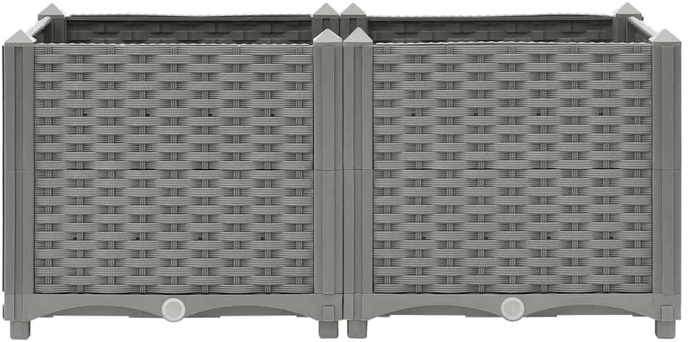 Aukštas lovelis, 80x40x38 cm, polipropilenas