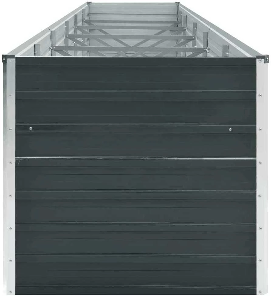 Aukštas lovelis, antracito, 480x80x77cm, galvanizuotas plienas