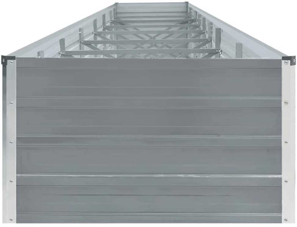 Aukštas lovelis, pilkas, 600x80x45cm, galvanizuotas plienas