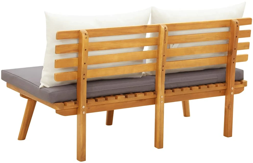 Aukštas sodo lovelis, antracito, 440x80x36cm, plienas