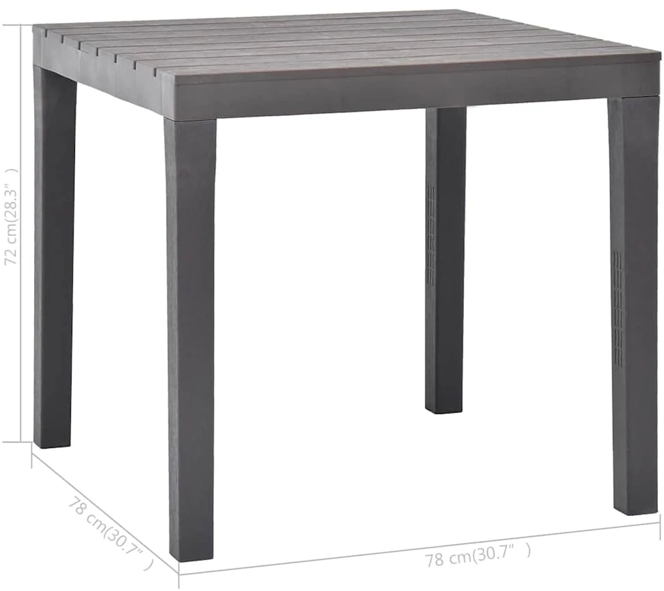 Aukštas sodo lovelis, pilkas, 175x100x36cm, plienas