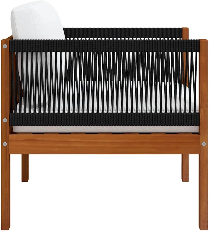 Aukštas sodo lovelis, rudas, 114x40x68cm, plienas