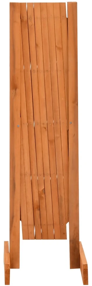 Aukštas sodo lovelis, rudas, 512x80x36cm, plienas