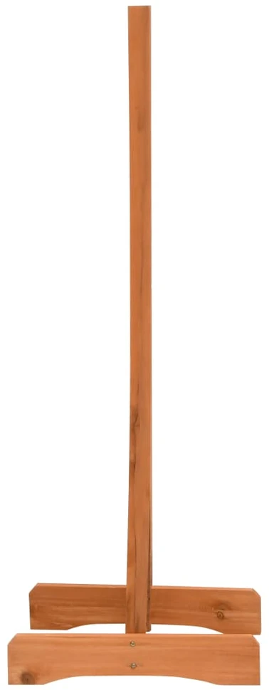 Aukštas sodo lovelis, rudas, 512x80x36cm, plienas