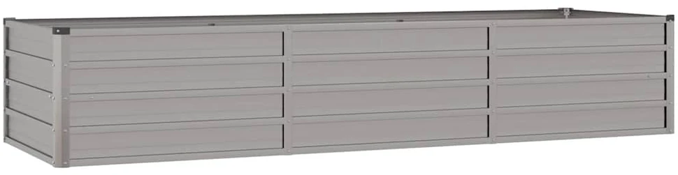 Aukštas sodo lovelis, rūdžių, 240x80x45cm, Corten plienas