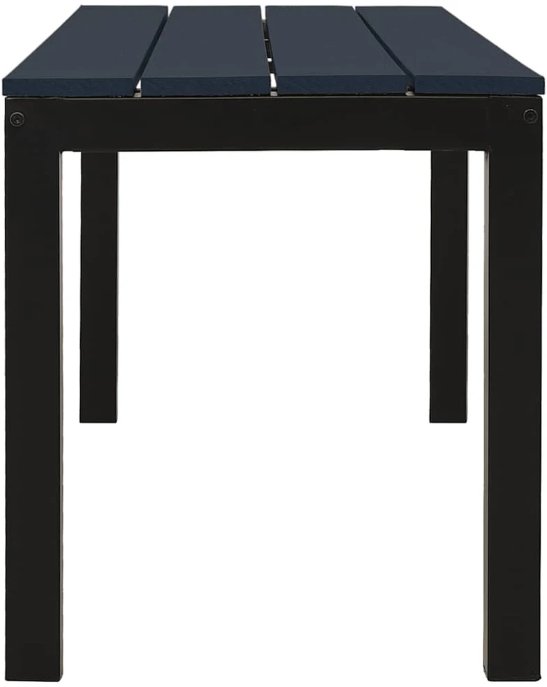 Aukštas sodo lovelis, sidabrinis, 224x80x36cm, plienas