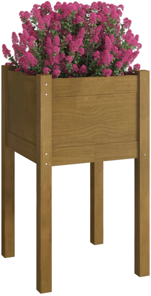 Aukštas sodo lovelis, sidabrinis, 368x80x68cm, plienas
