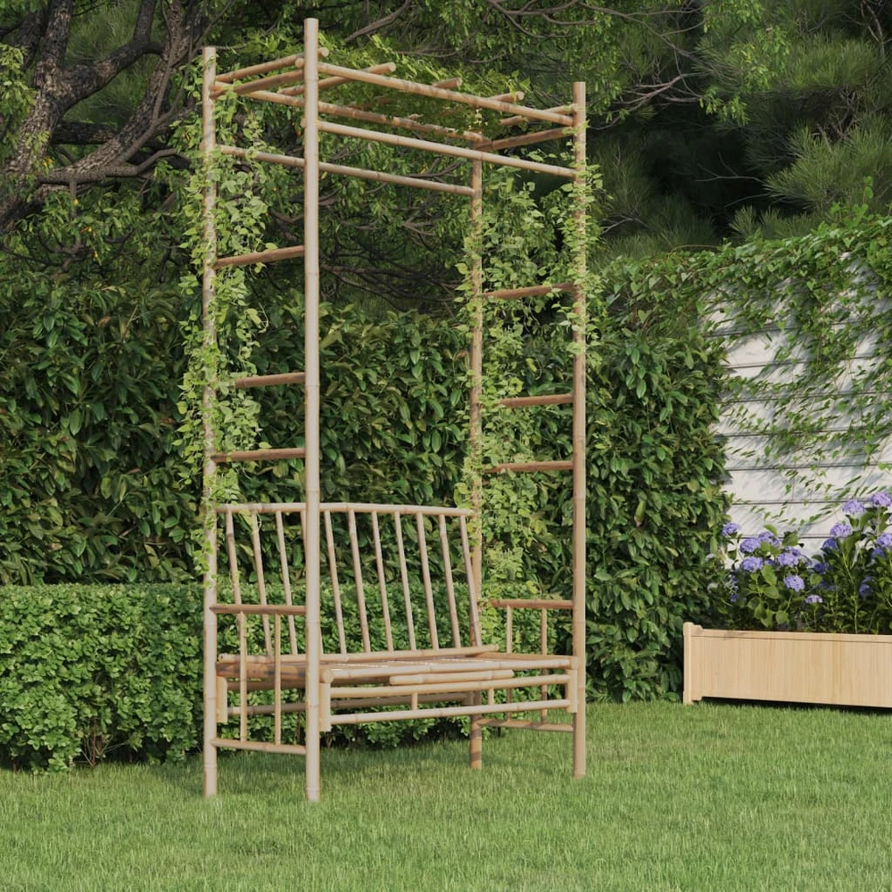 Aukštas sodo lovelis, žalias, 152x40x68cm, plienas