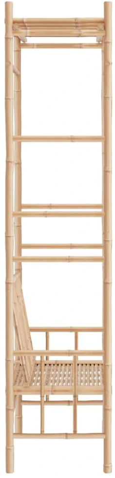 Aukštas sodo lovelis, žalias, 152x40x68cm, plienas