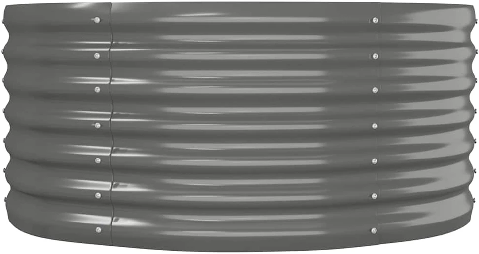 Aukštas sodo lovelis, žalias, 224x80x68cm, plienas