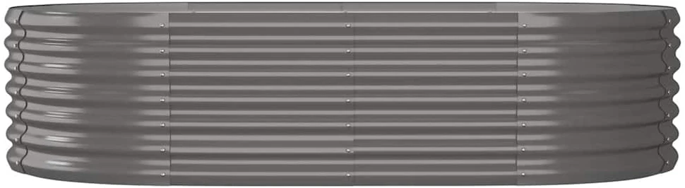 Aukštas sodo lovelis, žalias, 224x80x68cm, plienas