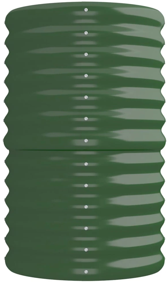 Aukštas sodo lovelis, žalias, 512x80x36cm, plienas