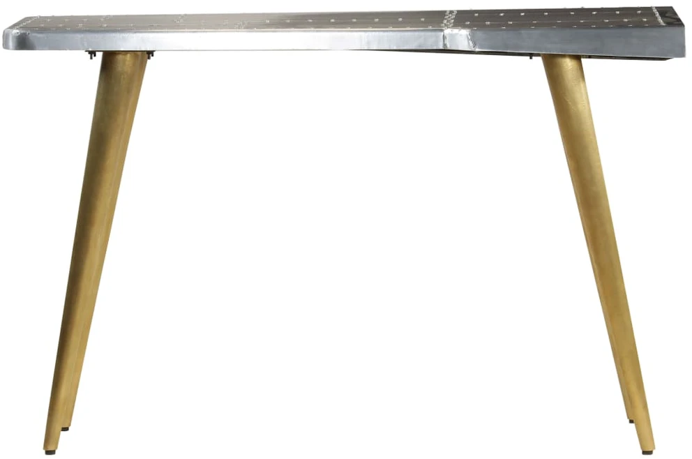 Aviator rašomasis stalas, 120x60x76cm, vint. lėktuvo stil.