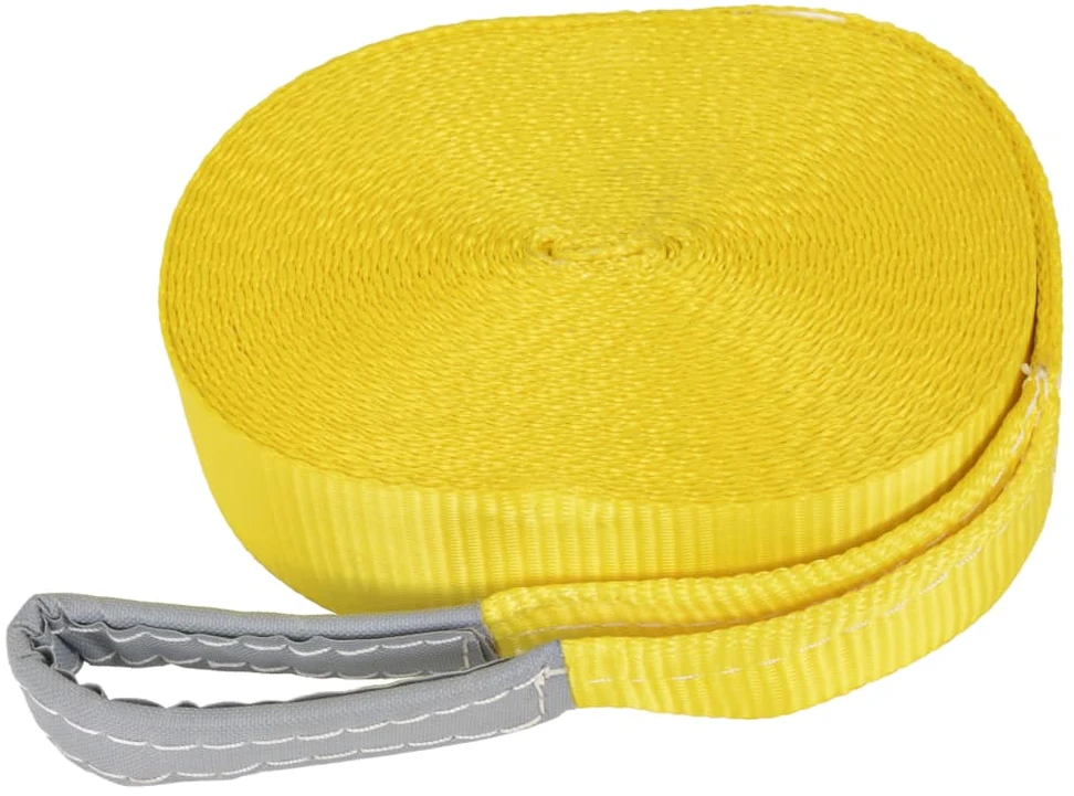 Balansinė juosta, 15m x 50mm, 150 kg, geltonos sp.