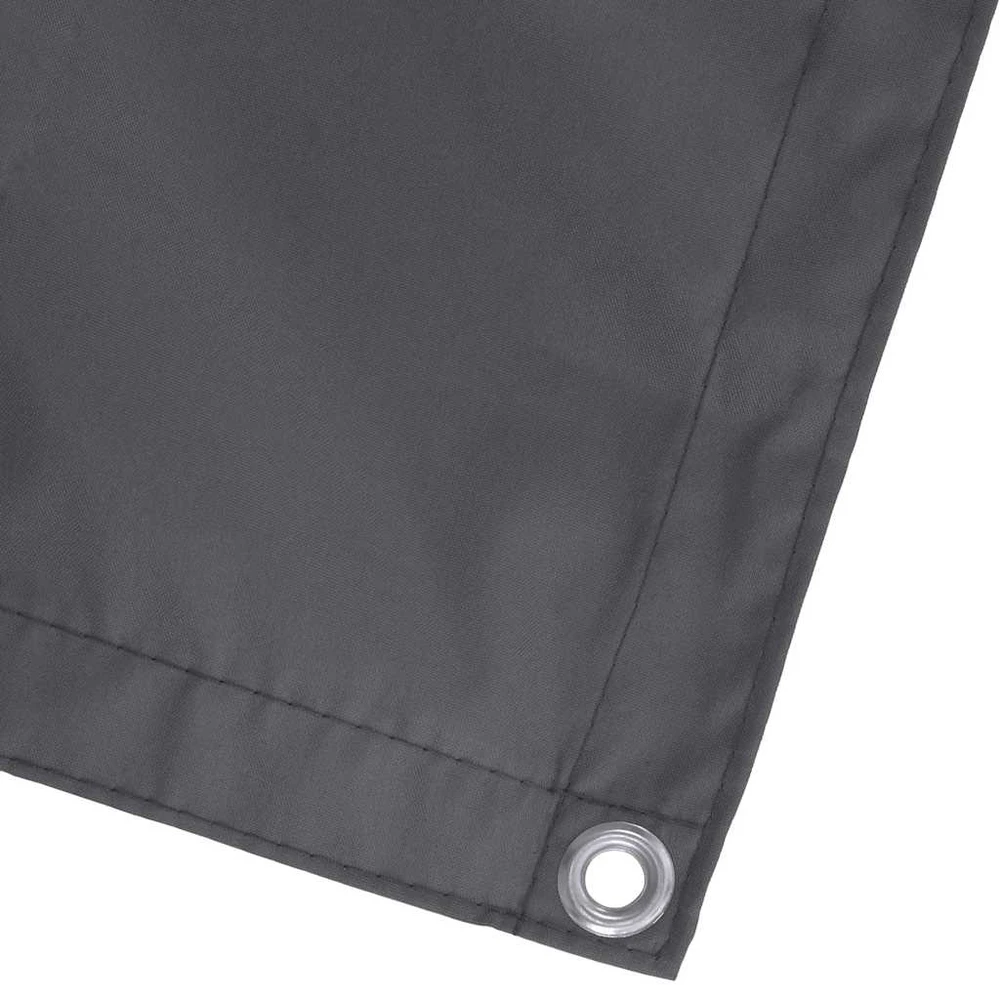 Balkono pertvara, antracito, 120x500cm, oksfordo audinys