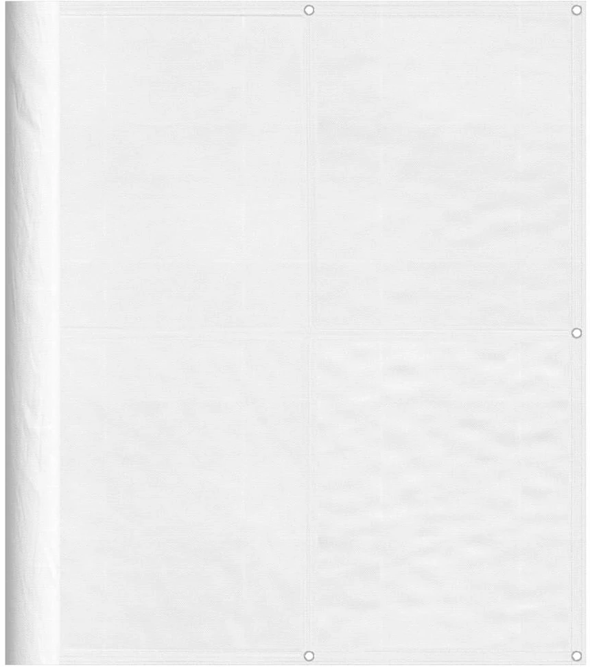 Balkono pertvara, balta, 120x700cm, 100% oksfordo poliesteris
