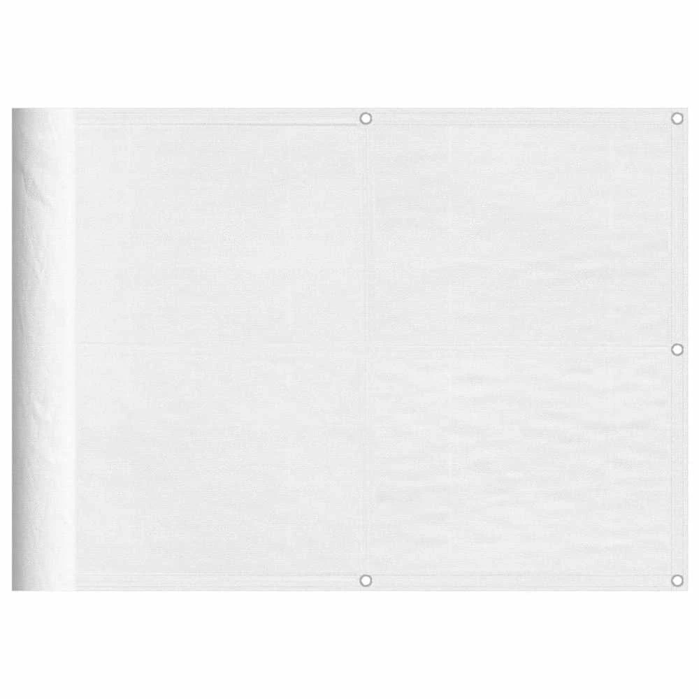 Balkono pertvara, balta, 75x800cm, 100% oksfordo poliesteris